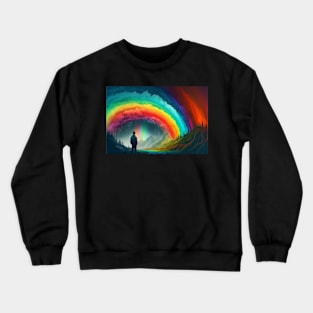 Rainbow Cloud #2 Crewneck Sweatshirt